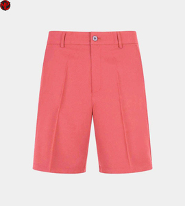 Pantalones Cortos de Golf Plisados para Hombre, Pantalones Cortos Deportivos Casuales Sólidos de Longitud Media para Verano, Diseño con Abertura y Cierre - Product Image 4