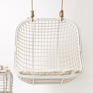 Rattan moon <b>hanging</b> chairs cheapest price bird nest swing chair functional <b>seat</b> for outdoor space - Product Image 4