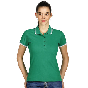 Nouveau design de mode, polo femme uni en vente en ligne, meilleure qualité, personnalisation de votre propre logo, polos femme de haute qualité - Product Image 1