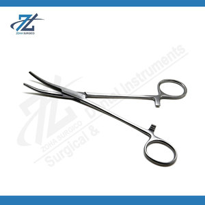 คีมหนีบหลอดเลือด Rankin Crile Hemostat แบบโค้ง 5.5"–6.25" แบบล็อค ผลิตจากเหล็กกล้าไร้สนิมคุณภาพสูง สำหรับผ่าตัด ผลิตในประเทศปากีสถาน - Product Image 4