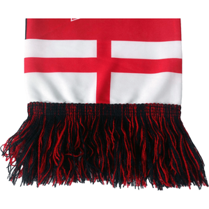 Écharpe unisexe en tricot double couche à motif éventail, accessoire chaud pour supporters d'événements sportifs - Product Image 3