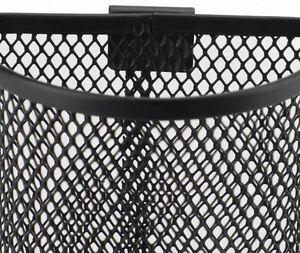 Mounted Basket With <b>Hook</b> Wall Hanging Pencil Holder Large Capacity Mesh Metal Pen Cup Desk Organizer - Product Image 3