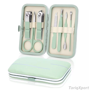 Professional 7 in 1 Stainless Steel Manicure Pedicure <b>Set</b> <b>Nail</b> Clipper Durable Beauty Care Tools Travel Case Custom Logo - Product Image 6