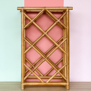 Corner <b>table</b> display cabinet for liquor bottle rattan wine rack piece of furniture home decoration - Product Image 6