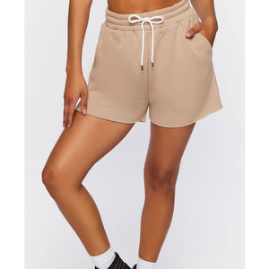 Shorts de jogging taille haute pour femmes, prix de gros, personnalisables, nouvelle mode, respirants, en coton et élasthanne, pour la gym - Product Image 6