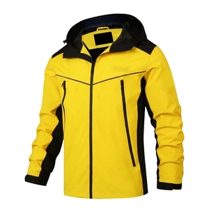 2026 Custom Unisex Summer Waterproof Windproof <b>Jacket</b> Lightweight Breathable Polyester Outdoor Hiking Safety Orange Eco Friendly - Product Image 1