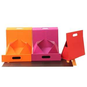 Boîte cadeau pour biscuits et pâtisseries avec fenêtre, papier kraft de qualité alimentaire haut de gamme, laminage mat et doublure en éponge, personnalisable pour les boulangeries - Product Image 4