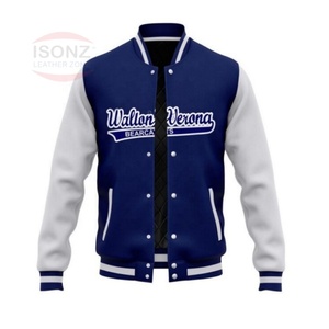 Veste universitaire en laine pour hommes avec broderie gratuite du logo, respirante, à capuche, style de rue, service d'hiver OEM - Product Image 1