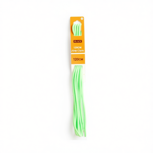 Cordones Ilan de 120 cm, Color Verde Claro, para Zapatillas Deportivas - Product Image 1