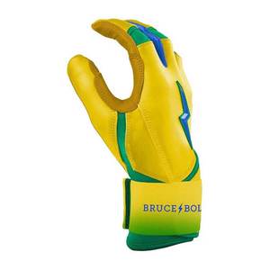 Gants de frappeur de baseball en cuir de chèvre de qualité professionnelle, personnalisables, avec logo sur mesure, respirants, durables, fermeture auto-agrippante – Offre Spéciale - Product Image 4