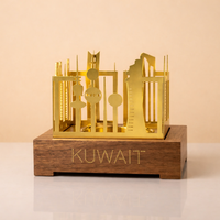 Brûleur à encens Mubkhar Bakhoor Skyline du Moyen-Orient, personnalisé, brûleur à encens arabe, décoration d'intérieur, cadeau islamique, brûleur de luxe, vente chaude