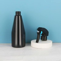 IKZARSA CIK-190 Outils de Barbier Professionnels – Flacon Pulvérisateur à Gâchette en Métal et Plastique Transparent 200ml/7oz – Brume Fine Durable et Haute Performance