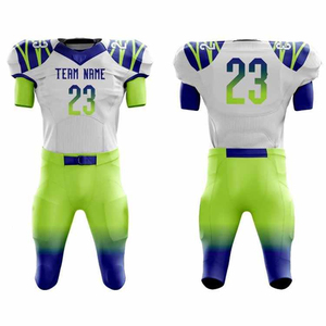 Conjuntos de Uniformes de Fútbol Americano, Ropa Deportiva para Exteriores de Alta Calidad, Camisetas y Pantalones Cortos - Product Image 1