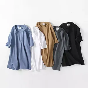 เสื้อเชิ้ตแขนสองชั้นทรงหลวมโอเวอร์ไซส์สำหรับผู้ชาย ผ้าฝ้ายเนื้อดี ขายดีที่สุด คุณภาพเยี่ยม - Product Image 5