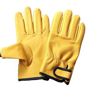 Guantes de Trabajo de Seguridad de Piel de Oveja, Resistentes a Pinchazos, para Jardinería, Conducción y Trabajo Industrial - Product Image 2