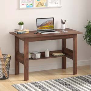 Value for Money Efflino Engineered Wood <b>Study</b> and Computer Laptop Table for Home or Office, WFH Desk, with Storage for <b>Books</b> - Product Image 1