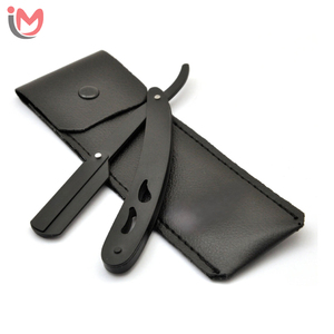 Navaja de Afeitar Clásica de Acero Inoxidable con Hoja Recta, Plegable, Profesional, de Grado Salón, para Hombre, OEM - Product Image 3