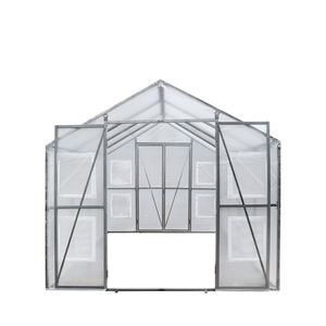 Serra 8FT X 13FT per Coltivazione Indoor con Telo in PVC Ripstop Leno Mesh da 20 Mil, Telaio in Acciaio Zincato e Finestre a Rullo TMG GH813 - Product Image 5