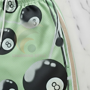 Pantalones Cortos de Baloncesto Personalizados de Malla para Hombre, Ropa Deportiva de Baloncesto de Alta Calidad al por Mayor con Bolsillo - Product Image 5