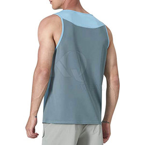 Camiseta sin Mangas para Hombre de Uso Diario, Diseñada para una Comodidad Duradera, Tejido Suave y Transpirable de Poliéster/Algodón, Secado Rápido, Corte Moderno y Elegante - Product Image 2