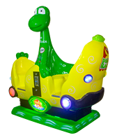 Machine de jeu éducative de course de dinosaures en fibre de verre 3D, mini, à monnayeur, pour enfants, aire de jeux M SKY KA-730, 1 an, anglais