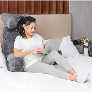 TERRALOOM GLOBAL High Quality Memory Foam Summer Cooling Fabric Removable Washable Flame Retardant Anti-Dust <b>Reading</b> Bed <b>Pillow</b> - Product Image 1