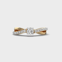 Bijoux en diamant en or 18 carats fins personnalisés de luxe diamants naturels certifiés-bagues en or fin de mariage/fête Colliers Boucles d'oreilles IGI