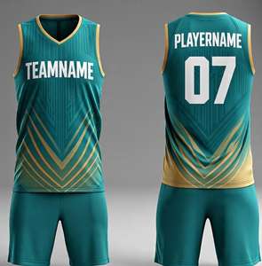 Uniforme de Baloncesto Transpirable Unisex para Jóvenes, Jersey de Equipo Personalizable para Entrenamiento de Verano, Conjuntos de Uniformes Deportivos para Exteriores - Product Image 1