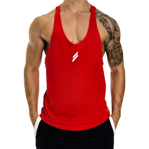 Débardeur professionnel pour homme, nouvelle qualité, 100 % coton, coupe en Y, sans manches, pour l'extérieur, personnalisable avec logo, dernier design - Product Image 2