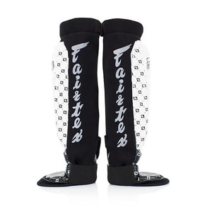 Precio al por mayor Nuevo estilo Protector de espinilla Fairtex de cuero PU rojo para entrenamiento de Kickboxing en todas las estaciones - Product Image 4