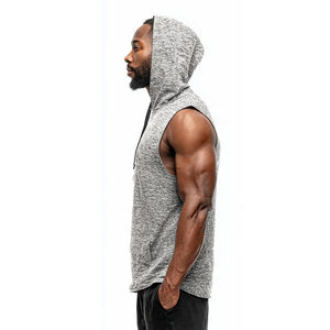Ropa Deportiva para Gimnasio, Camisetas sin Mangas con Capucha para Hombre, Camisetas Deportivas Ajustadas, Camisetas sin Mangas con Capucha para Hombre - Product Image 4