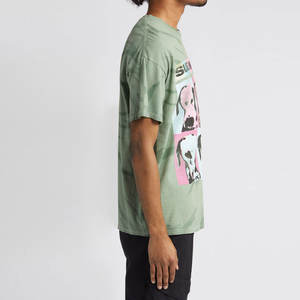 เสื้อยืดโอเวอร์ไซส์ผู้ชาย พิมพ์โลโก้ได้ตามต้องการ ผ้าหนา ระบายอากาศดี เป็นมิตรต่อสิ่งแวดล้อม ทรงไหล่ตก - Product Image 4