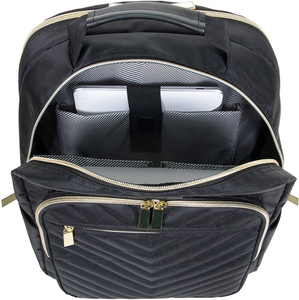Sac à dos unisexe imperméable en nylon avec doublure, idéal pour ordinateur portable, directement de l'usine, avec poignée/sangle détachable pour l'école et les voyages, compatible OEM/ODM - Product Image 6