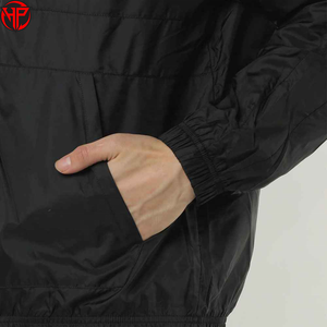 Chaqueta Deportiva Cortavientos de Alta Calidad para Hombre con Logotipo Personalizado para Entrenamiento y Jogging en Invierno, Chaqueta Deportiva de Nailon Personalizada - Product Image 4