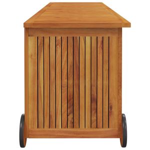 Caja de Almacenamiento para Jardín de Madera Maciza de Acacia, Producto de Madera Natural - Product Image 5