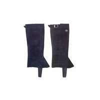 Demi-chaps d'équitation western pour femmes en cuir véritable, tailles sur mesure