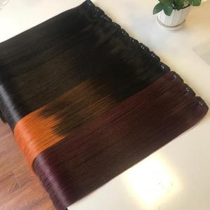 Peluca larga de lujo 100% Cabello humano vietnamita virgen Mejor precio al por mayor Piano Color naranja Precio competitivo - Product Image 6