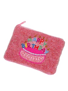 Nuevo diseño hecho a mano con cuentas bordado vaca estampado forma cuadrada monedero Navidad lindo Moda India - Product Image 3