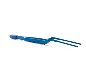 Pinzas bipolares manuales Ariston de 20 cm, tipo bayoneta, de acero inoxidable, juego de instrumentos, pinzas bipolares tipo bayoneta azules en venta - Product Image 3