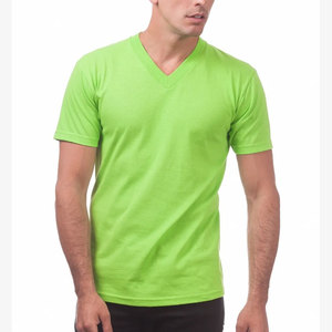 เสื้อยืดแฟชั่นใหม่สำหรับผู้ชาย ผ้าฝ้าย 100% ทรงปกติ แขนสั้น คอวี มีทุกขนาด - Product Image 6