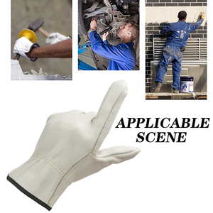 Guantes de Cuero Industriales Personalizados OEM ODM, Guantes de Seguridad Cómodos y Protectores, Precio de Fábrica - Product Image 6