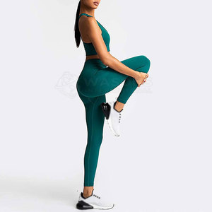Ensemble de yoga pour femmes, dernier style, faible MOQ, vente directe d'usine, ensemble de yoga de haute qualité - Product Image 4