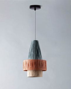 Abat-jour en jute de haute qualité, lampe suspendue, couvre-lampe en jonc de mer tissé naturel, fabriqué au Vietnam par King Craft Viet - Product Image 2