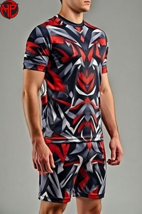 Tenues d'équipe personnalisées avec logo, design par sublimation, uniformes de volley-ball à séchage rapide, respirants, 100% polyester, ensemble de maillots de volley-ball pour hommes et femmes - Product Image 2
