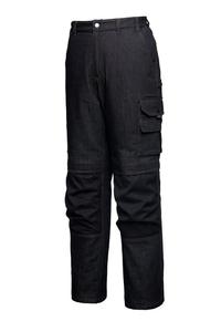 [T-BUC] OEM/ODM Marque coréenne TJS-301P Pantalon de travail isolé en denim noir - Product Image 3