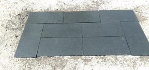 Piedra caliza negra Cuddapah natural con superficie trasera calibrada que garantiza un grosor constante, excelente resistencia para la arquitectura - Product Image 5