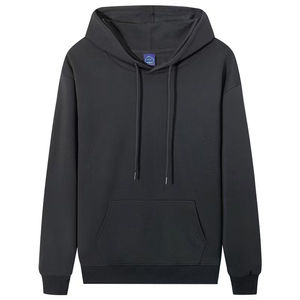 Sudadera con Capucha Extra Grande Personalizada para Hombre, 100% Algodón, Forro Polar Grueso para Invierno, Cordón Ajustable, Diseño con Bolsillo Tipo Canguro Grande - Product Image 6