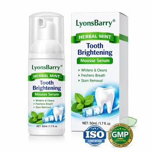 Dentifrice blanchissant à la menthe, au peroxyde d'hydrogène, au xylitol et à la glycérine, fabrication OEM, marque privée, certifié GMP - Product Image 1
