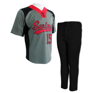 Diseña tus Propios Uniformes de Béisbol y Sóftbol, 100% Poliéster, Sublimados, Manga Corta, Cuello en V, Unisex, para Adultos - Product Image 1