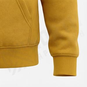 Sudadera con capucha extragrande para hombre, estilo urbano, con bolsillo frontal, lavada, holgada, de color personalizado, lisa, tipo jersey, informal, de forro polar - Product Image 6